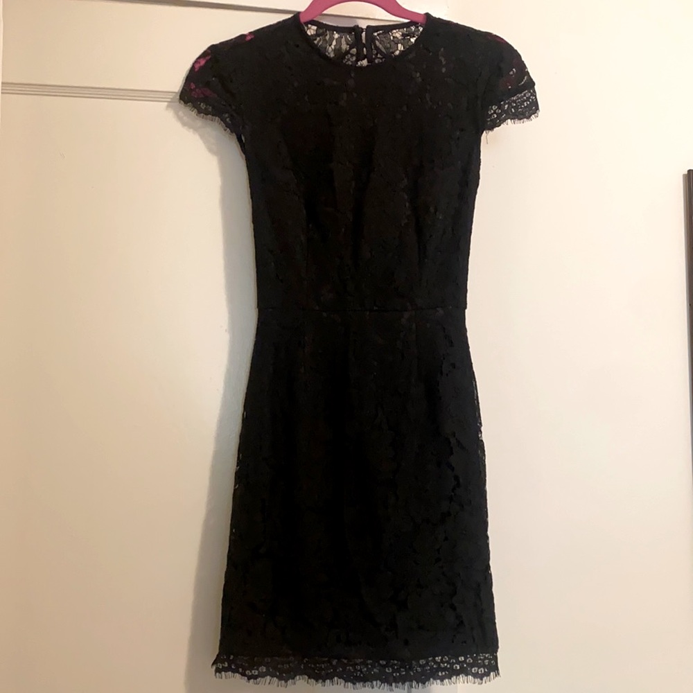 Lace little black dress size XS